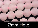 Rose Quartz, Round Gemstone Beads