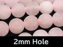 Rose Quartz, Round Gemstone Beads
