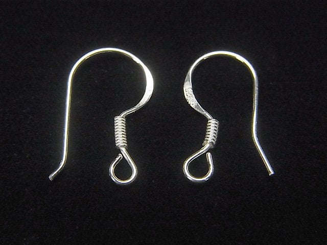 Silver925 Earwire [S][M][L] No coating 2pairs (4 pieces)