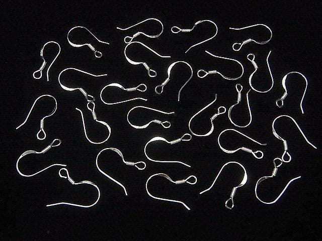 Silver 925 Earwire [S][M][L] No coating 2 pairs (4 pieces)
