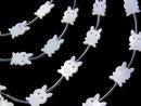 1strand $7.79! High Quality Mother of Pearl MOP AAA Usagi Shape White 1strand (Approx 12pcs)
