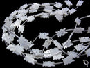 1strand $7.79! High Quality Mother of Pearl MOP AAA Usagi Shape White 1strand (Approx 12pcs)