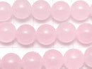 Light Pink Jade Round 10mm 1strand beads (aprx.15inch / 36cm)
