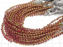[Video]High Quality Red Spinel AAA Drop (Smooth) half or 1strand beads (aprx.6inch/15cm)