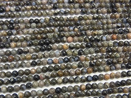 1strand $8.79! Que Sera Stone  Round 4mm 1strand beads (aprx.15inch/38cm)