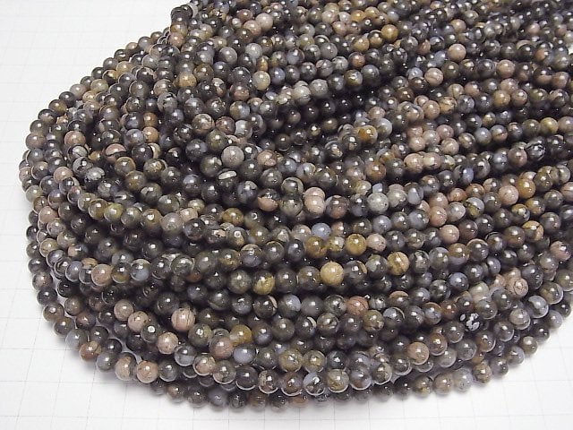 [Video] Que Sera Stone  Round 6mm 1strand beads (aprx.15inch/38cm)