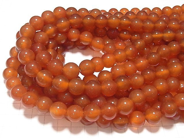 1strand $9.79! Carnelian AAA Round 12mm [2mm Hole] 1strand beads (aprx.15inch / 36cm)