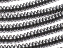 Hematite, Roundel Gemstone Beads