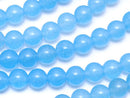 Blue Jade Round 6mm 1strand beads (aprx.15inch/36cm)