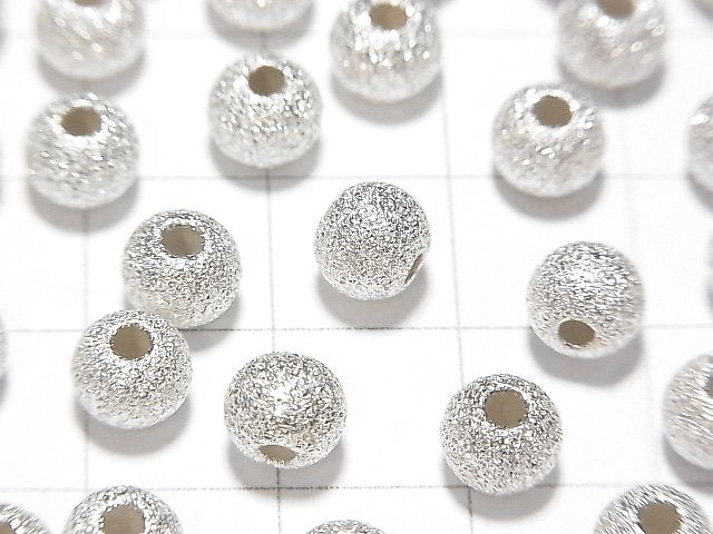 Silver925 Round 3, 4 mm, 6 mm Stardust No coating No. 2 20 pcs $3.79 -