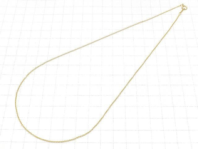 14KGF 圓形纜繩鍊 1.1mm [40cm][45cm][50cm] 項鍊 1條