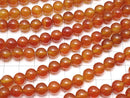 Carnelian AAA Round 8mm 1strand beads (aprx.15inch/36cm)