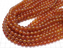 Carnelian AAA Round 8mm 1strand beads (aprx.15inch/36cm)