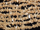 Mother of Pearl MOP Beige Chips (Small Nugget ) 1strand beads (aprx.35inch/88cm)