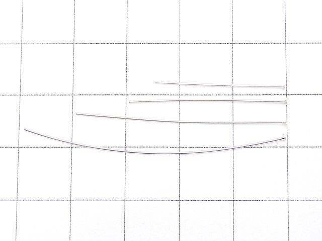 925純銀T針 [0.5x20][0.5x25][0.5x30][0.5x40][0.5x50] 無電鍍 10入