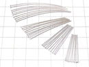 Silver925  Head Pin [0.5x20][0.5x25][0.5x30][0.5x40][0.5x50] Rhodium Plated  10pcs