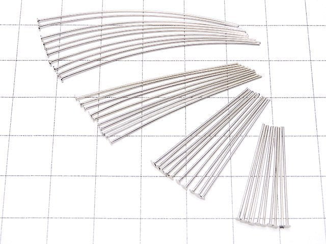 Silver925  Head Pin [0.5x20][0.5x25][0.5x30][0.5x40][0.5x50] Rhodium Plated  10pcs - !