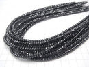 1strand $6.79! Hematite  Faceted Button Rondelle 4x4mm x3mm  1strand beads (aprx.15inch/38cm)