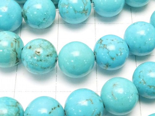 1strand $3.79! Magnesite Turquoise  Round 8mm 1strand beads (aprx.15inch/36cm)