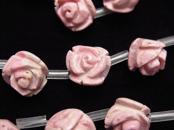 Rhodonite, Rose Gemstone Beads