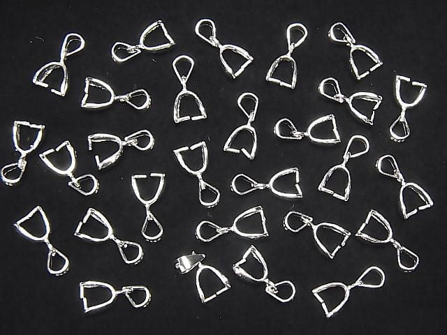 Silver925  Bail [S][M] Rhodium Plated  2pcs