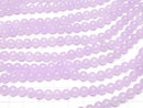 Light purple Jade Round 6mm 1strand beads (aprx.15inch / 38cm)