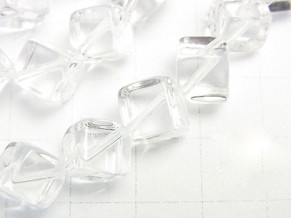 [Video] Crystal AAA Dice 12x12x12mm half or 1strand beads (aprx.15inch / 37cm)