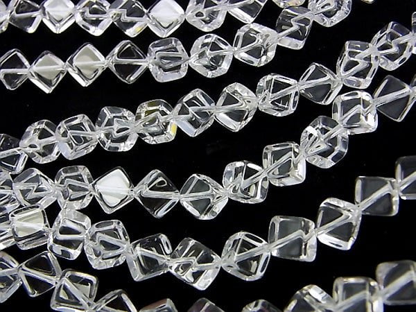 [Video] Crystal AAA Dice 12x12x12mm half or 1strand beads (aprx.15inch / 37cm)