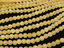 1strand $5.79! Yellow Jade Round 6mm 1strand beads (aprx.15inch / 38cm)