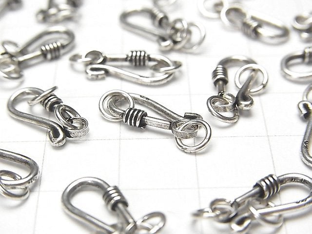 Silver925 U Hook with Jump Ring 14x6mm 1pc