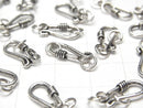 Silver925 Jump Ring with U Hook 14x6mm 1pc