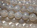 Onyx, Rose, Round Gemstone Beads