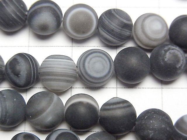 [Video] 1strand $6.79! Frost Tibet Agate (Eye Agate) Round 8mm 1strand beads (aprx.15inch / 37cm)