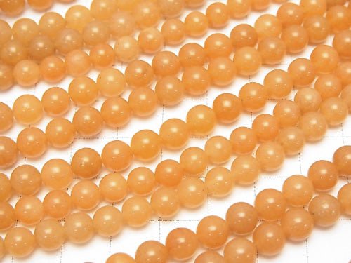 1strand $4.79! Orange Aventurine Round 6mm 1strand beads (aprx.15inch / 38cm)