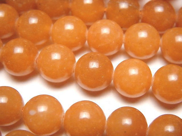 1strand $7.79! Orange Aventurine Round 10mm 1strand beads (aprx.15inch / 38cm)