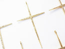 Charm & Parts, Cross, Diamond Gemstone Beads