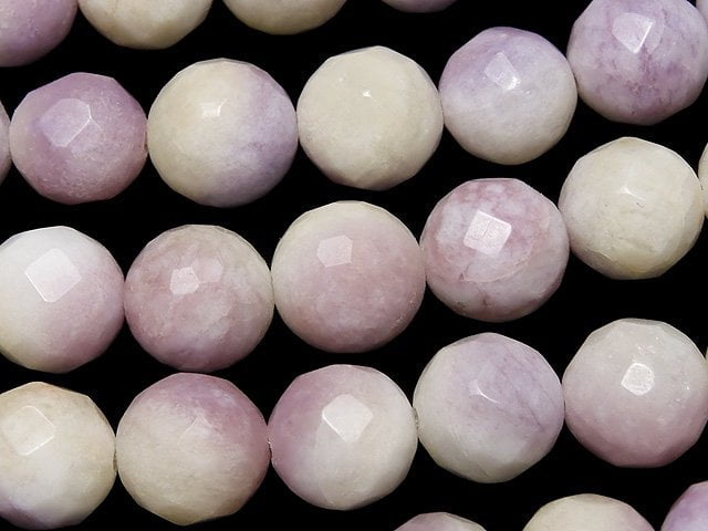 Faceted Round, Jade Gemstone Beads