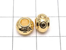 Metal Parts Rondelle 8 x 8 x 6 mm Gold Color 5 pcs $2.39!