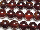 [Video] Hessonite Garnet AA++ Round 10mm half or 1strand beads (approx. 15 inches/36 cm)