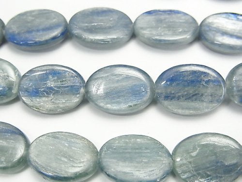 Kyanite, Oval Gemstone Beads