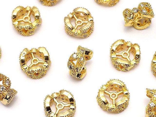 Findings, Metal parts, Roundel Metal Beads & Findings