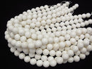 [Video] Zeolite  Round 14mm half or 1strand beads (aprx.15inch/38cm)