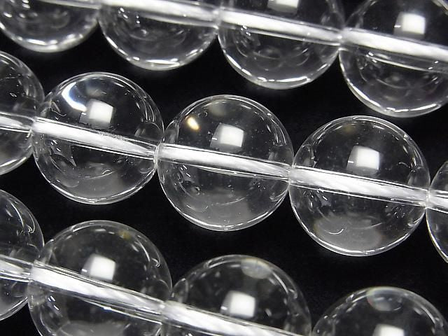 Crystal Quartz AAA Round 14mm 1/4 or 1strand beads (aprx.14inch/35cm)