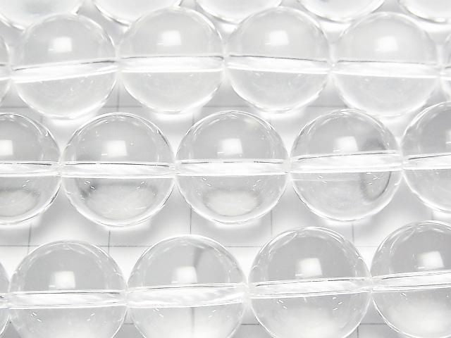 Crystal Quartz AAA Round 14mm 1/4 or 1strand beads (aprx.14inch/35cm)