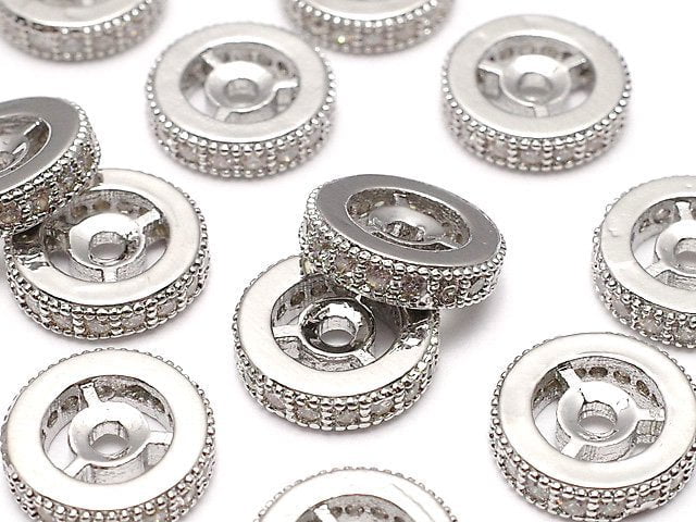 Findings, Metal parts, Roundel Metal Beads & Findings