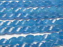1strand $7.79! Blue Jade 4 Faceted Twist Faceted Rice 13 x 9 x 9 mm NO.3 1 strand beads (aprx.15 inch / 36 cm)