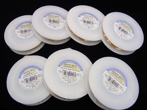 Artistic Wire, Gold Color, Large Roll (1 roll)