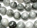 Eagle Eye, Faceted Round Gemstone Beads