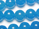 Blue Jade Round 12mm NO.3 1strand beads (aprx.15inch / 36cm)