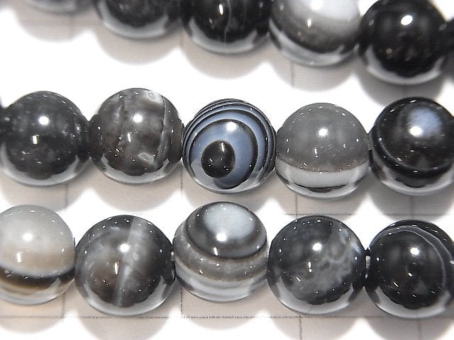 1strand $8.79! Tibetan Agate Round 8mm [2mm hole] 1strand beads (aprx.14inch / 35cm)